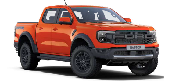 Ford Ranger Raptor Code Orange 2024