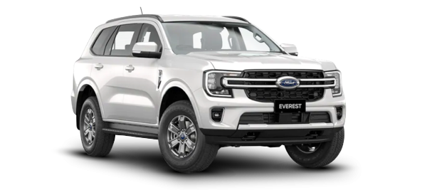 Ford Everest Pearl White 2024