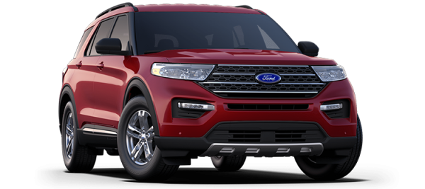 Ford Explorer Rapid Red Metallic 2023